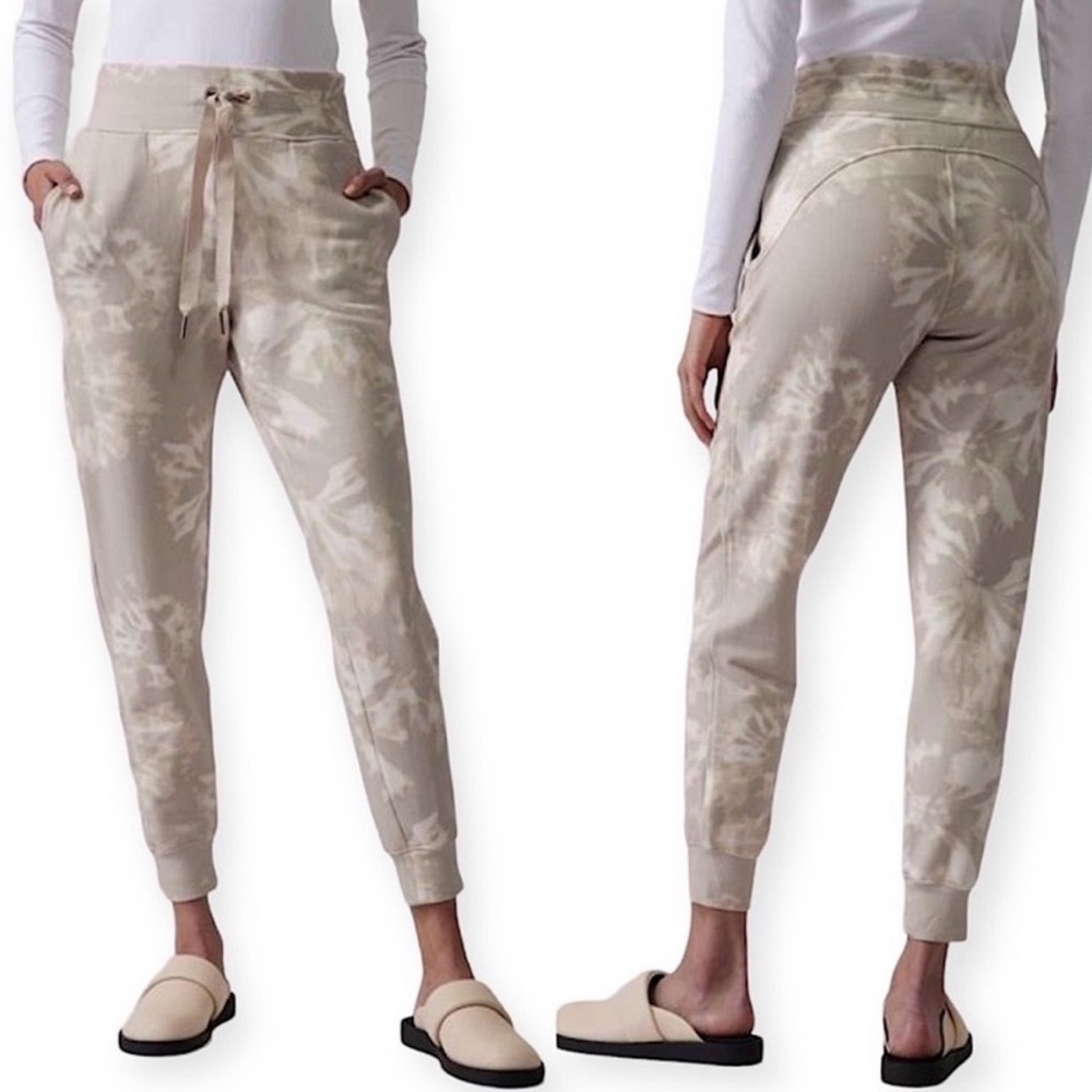 Athleta Willow Abalone Tie-Dye Joggers
